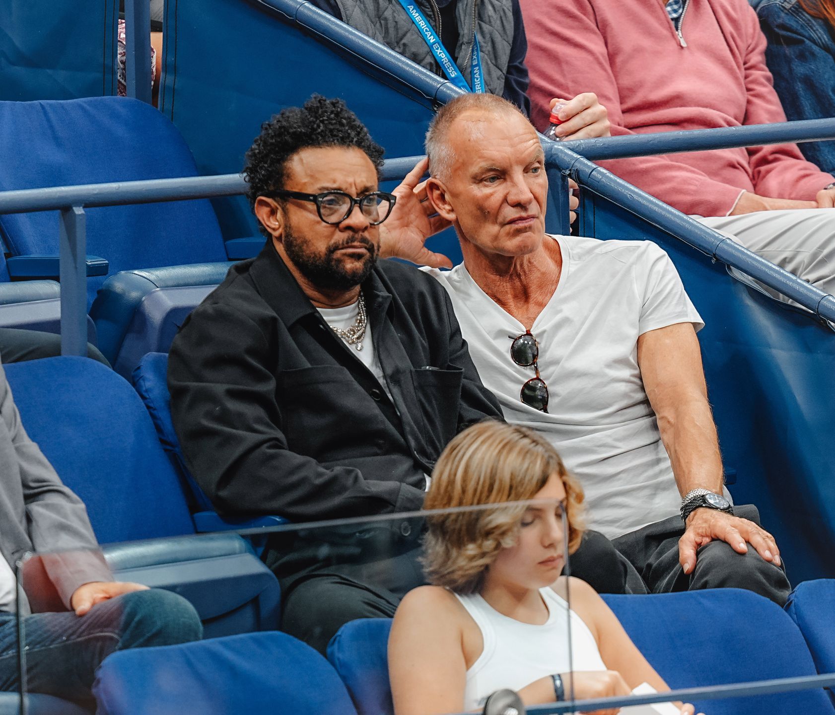 Sting na meczu US Open