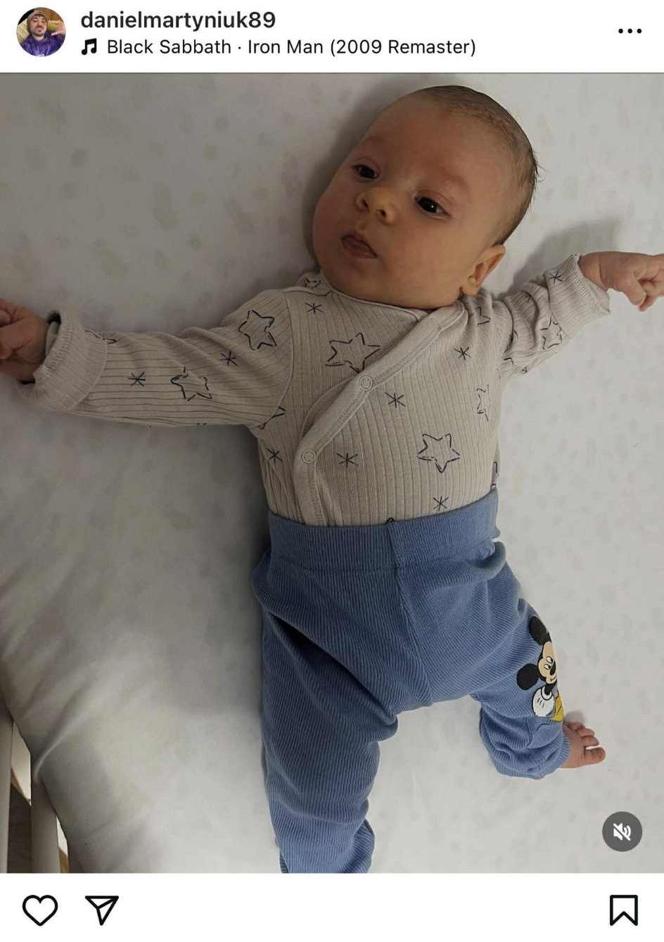Daniel Martyniuk pokazał syna