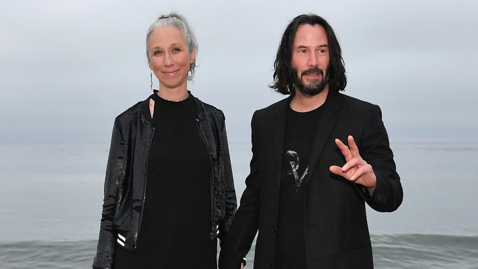 Keanu Reeves i Alexandra Grant 