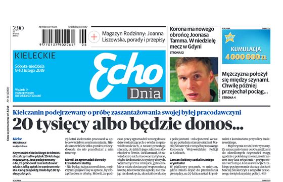 Naczelny i wydawca biuletynu „Wiem” oskarżyli wójta przed wyborami samorządowymi. Teraz publikują przeprosiny w "Echo Dnia"