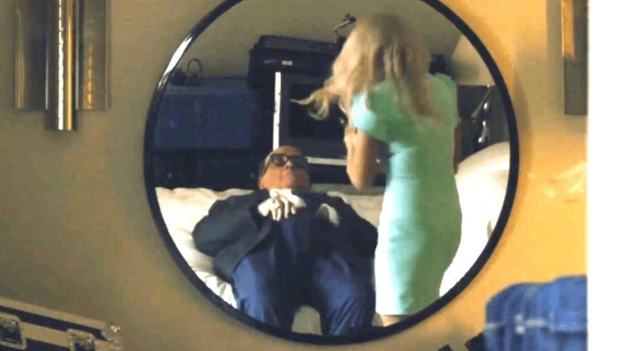 Scena z "Kolejnego filmu o Boracie"