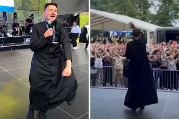 Niemal 340 tys. wyświetleń. Młodzi księża wparowali na scenę. Szaleństwo