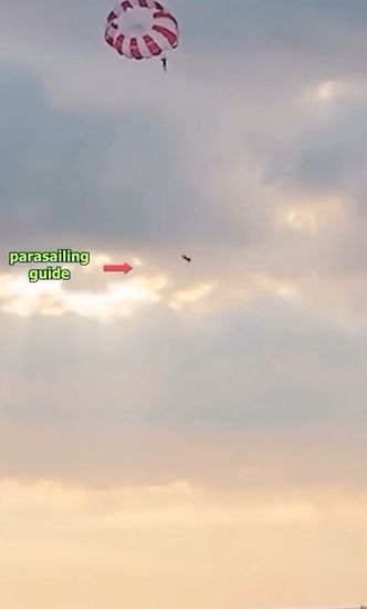 Modelka odpięła uprząż i zleciała do morza. Nie przeżyła 