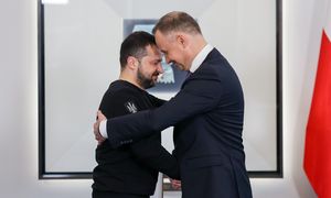 "Powiem państwu, dlaczego". Duda wyjaśnia, czemu dał order Zełenskiemu