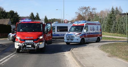 Groźny wypadek w woj. lubuskim. Pięć osób poszkodowanych