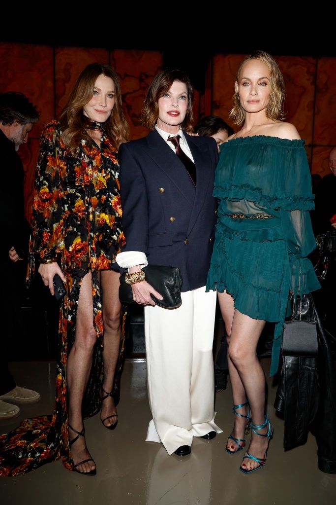 Carla Bruni, Linda Evangelista i Amber Valletta