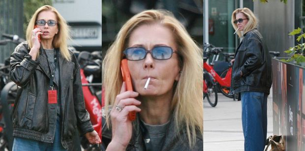 Nonszalancka Anita Sokołowska kopci fajkę za fajką na Festiwalu Filmowym w Gdyni (ZDJĘCIA)