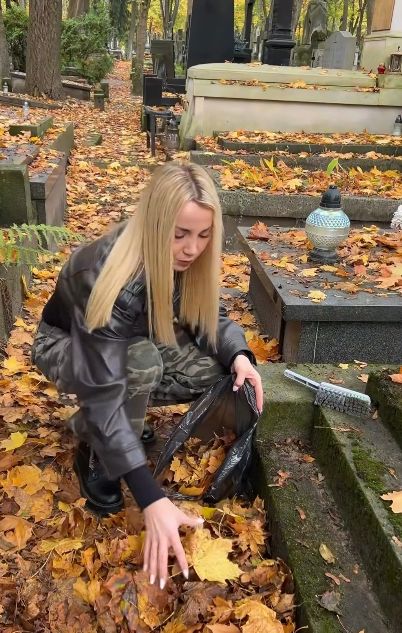 Marianna Schrieber sprzątała opuszczone groby