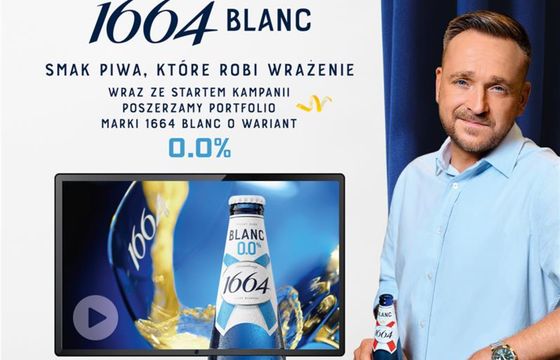 Marka piwa z wariantem bezalkoholowym. Mateusz Gessler ambasadorem