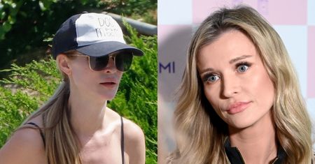Samotna Joanna Krupa dba o formę, spacerując po Hollywood. W takim wydaniu rzadko pokazuje się publicznie (FOTO)