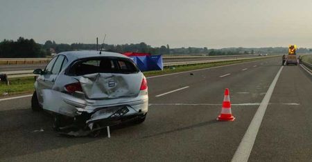 Tragiczny wypadek na autostradzie A4. Nie żyje kobieta