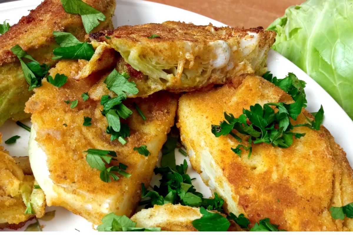 Cutlets with young cabbage - Delicacies