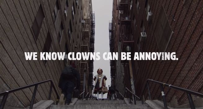 Słynne schody z filmu "Joker" w kampanii Burger Kinga