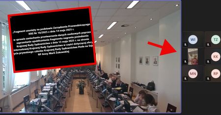 Posiedzenie KRS. Żukowska połączyła się z łazienki