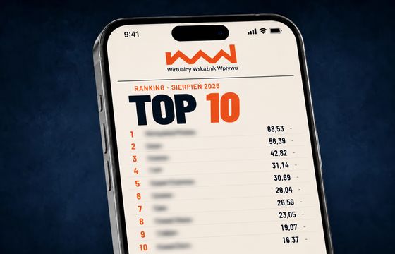 To już rok Wirtualnego Wskaźnika Wpływu. Najnowsze wyniki za sierpień 2026 i trochę zmian