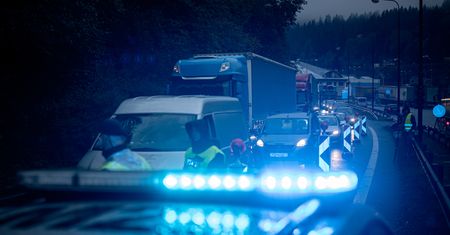 Tak zachował się kierowca z Czech. To świąteczny cud, że nikomu nic się nie stało