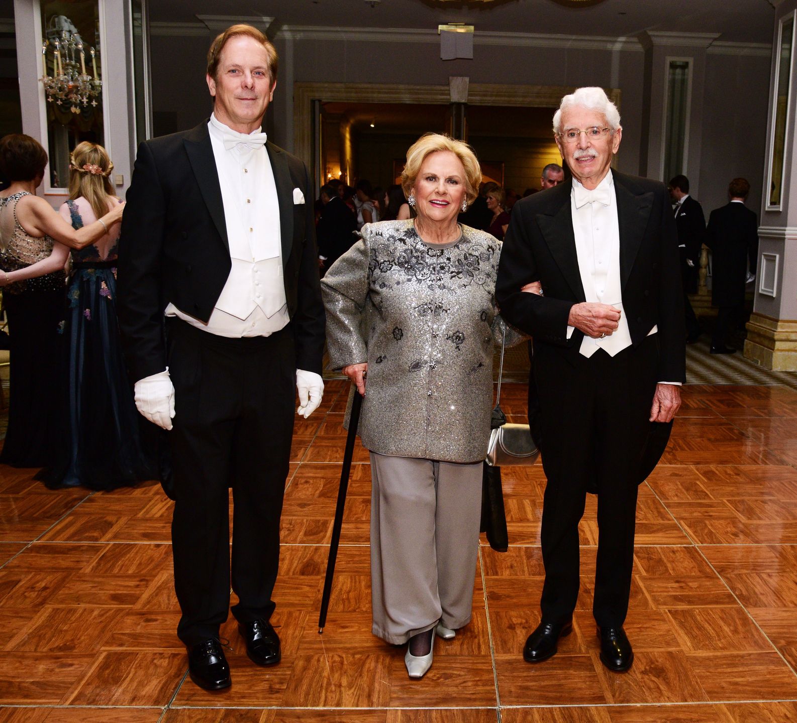 The International Debutante BallNEW YORK, NY - DECEMBER 29: (L-R) Shayne Doty, Jacqueline Mars and David Badger attend The International Debutante Ball at The Pierre Hotel on December 29, 2018 in New York City. (Photo by Aurora Rose/Patrick McMullan via Getty Images)Aurora Rose