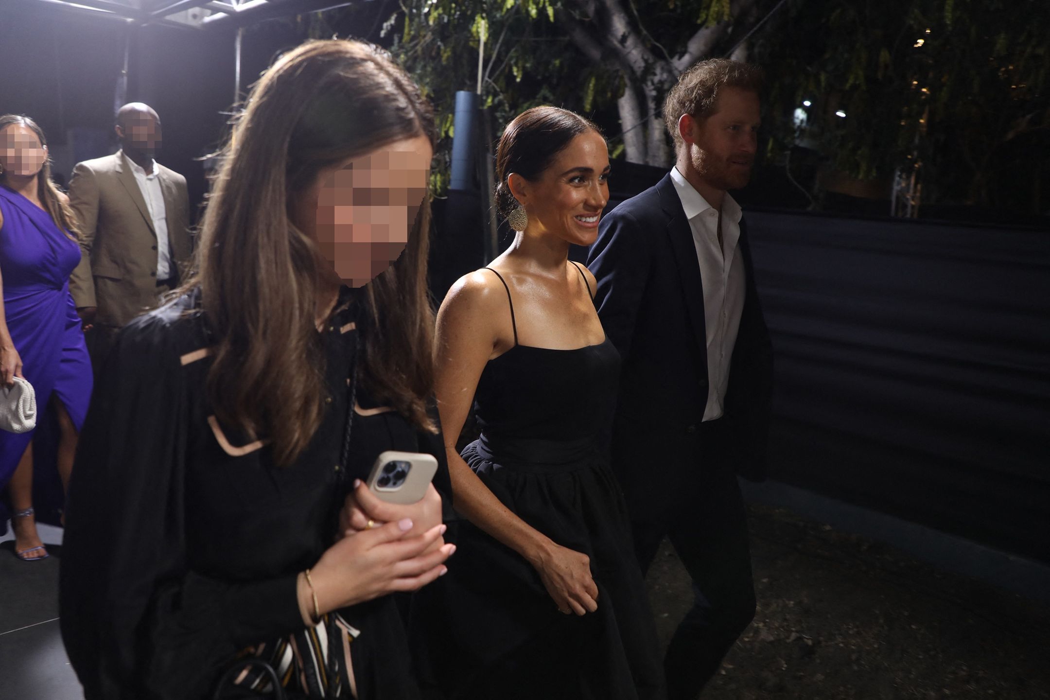 Meghan Markle i książę Harry na premierze