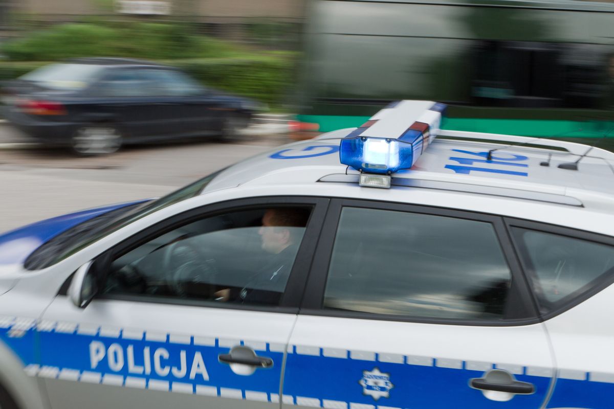 Policyjny pościg ulicami Łodzi (zdjęcie ilustracyjne)
