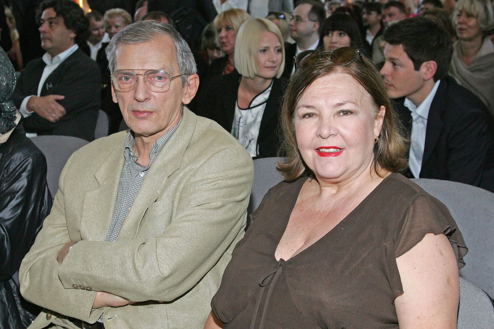 Maciej Englert i Marta Lipińska na wydarzeniu