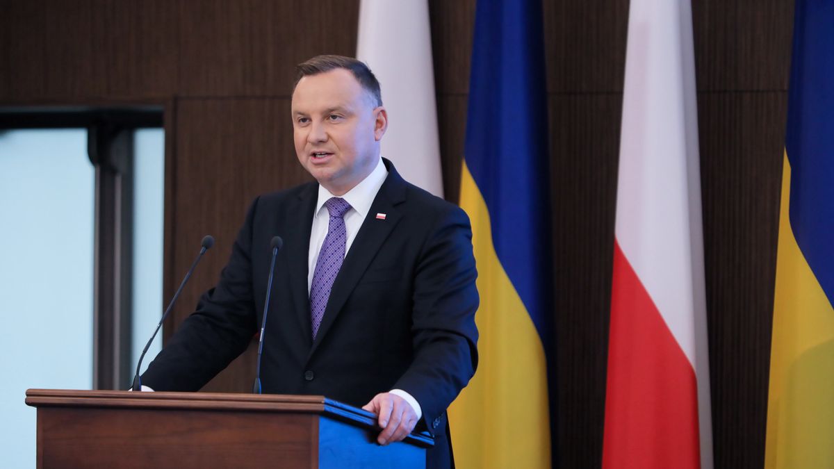 Andrzej Duda od niedzieli przebywa z wizytą na Ukrainie
