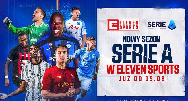 Nowy sezon Serie A na żywo w Eleven Sports