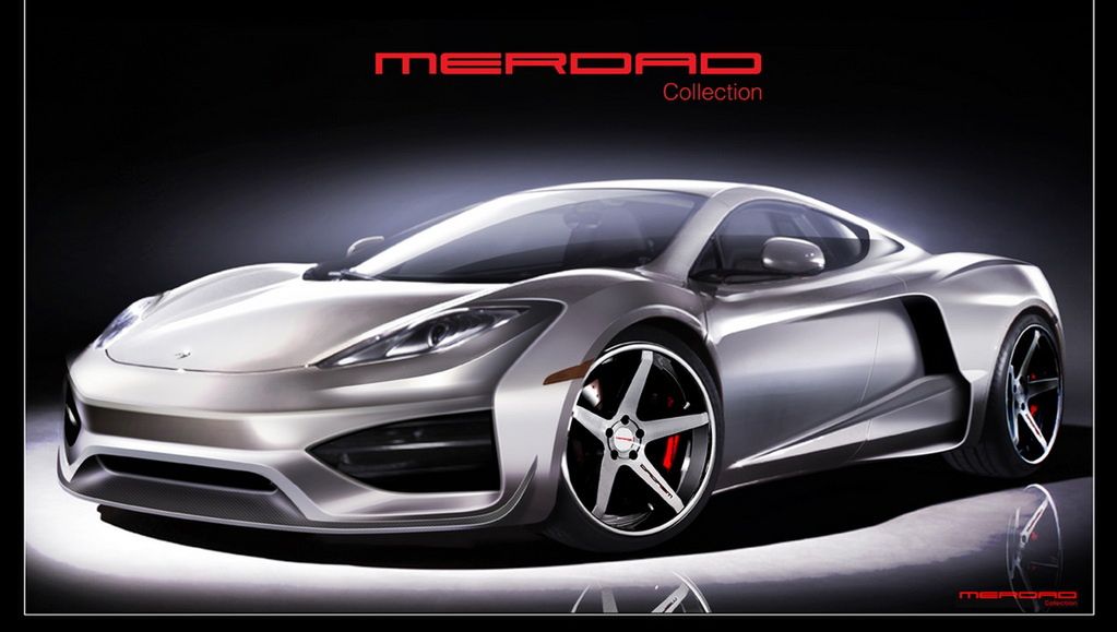 Merdad MehRon GT - wariacja McLarena MP4-12C