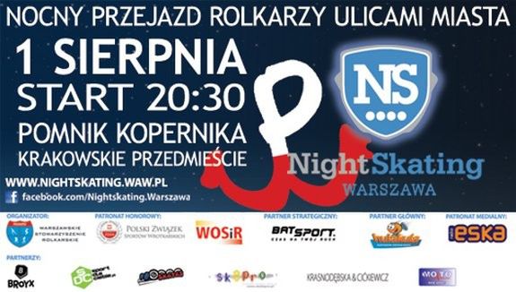 Nightskating śladami Powstania Warszawskiego