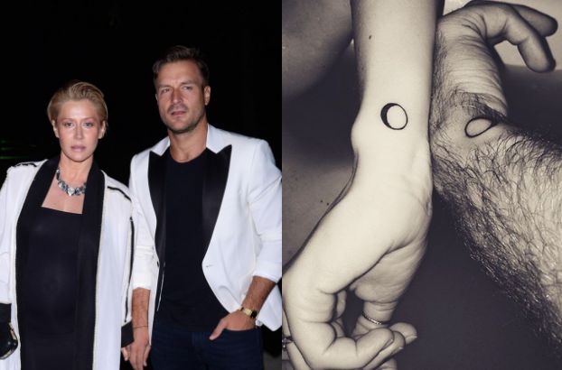 Katarzyna Warnke i Piotr Stramowski pokazali takie same tatuaże. Fani: "Pocahontas i włochaty Tarzan"