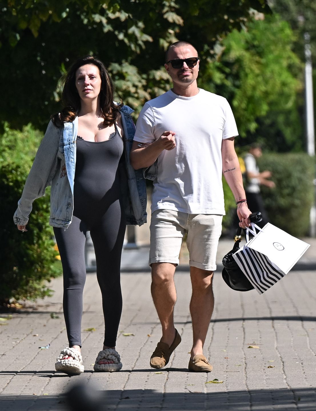 Marcin Hakiel i Dominika "przyłapani" na mieście