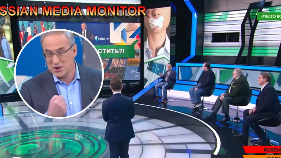 Jeden z ekspertów przyznał w czasie audycji na żywo rosyjskiej telewizji, że Rosja łamie prawo międzynarodowe