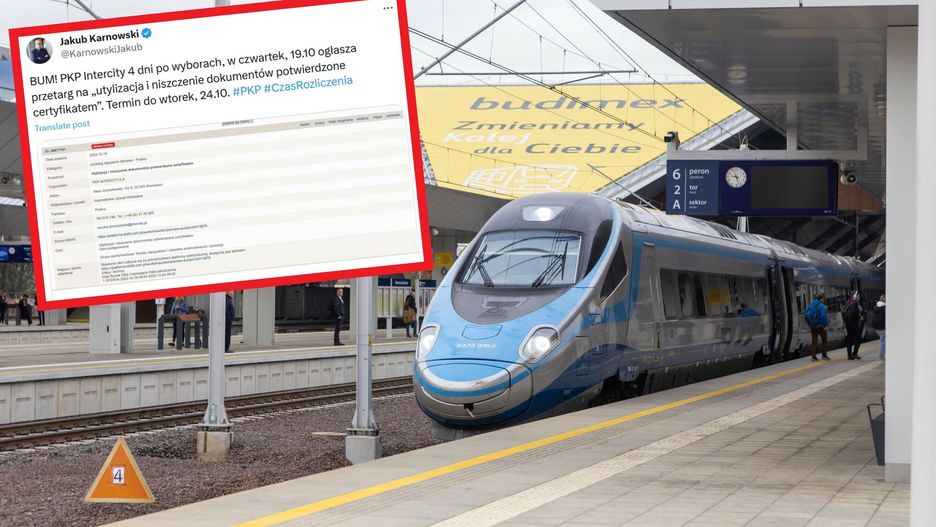 Niszczenie dokumentów. PKP Intercity komentuje
