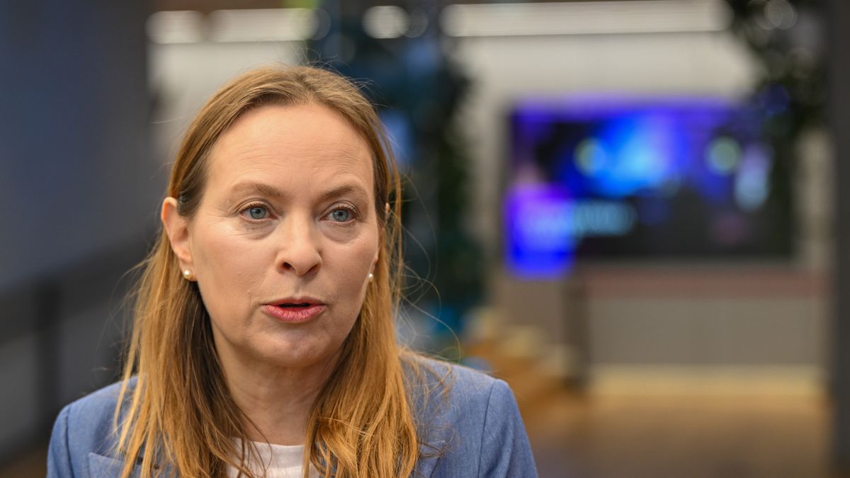 Warszawa, 05.03.2026. Minister funduszy i polityki regionalnej Katarzyna Pełczyńska-Nałęcz na briefingu prasowym "Z Funduszami Europejskimi na globalne rynki. Drugi nabór w projekcie Polskie Mosty Technologiczne dla firm planujących wejście do USA, Kanady, Wielkiej Brytanii i Brazylii", 5 bm. w Centralnym Domu Technologii w Warszawie. (amb) PAP/Radek Pietruszka