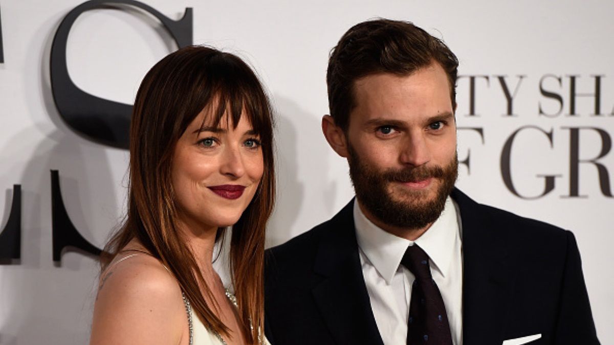 Dakota Johnson i Jamie Dornan to odtwórcy głównych ról w adaptacji bestsellerowej serii "Pięćdziesiąt twarzy Greya" 