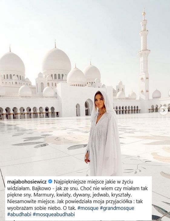 Maja Bohosiewicz relacjonuje podróż do Arabii