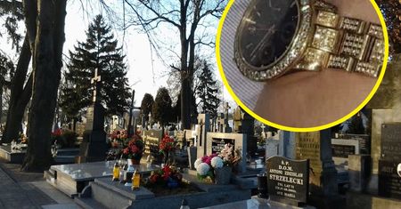 Włamali się do grobu majętnego łodzianina. Zniknął złoty Rolex