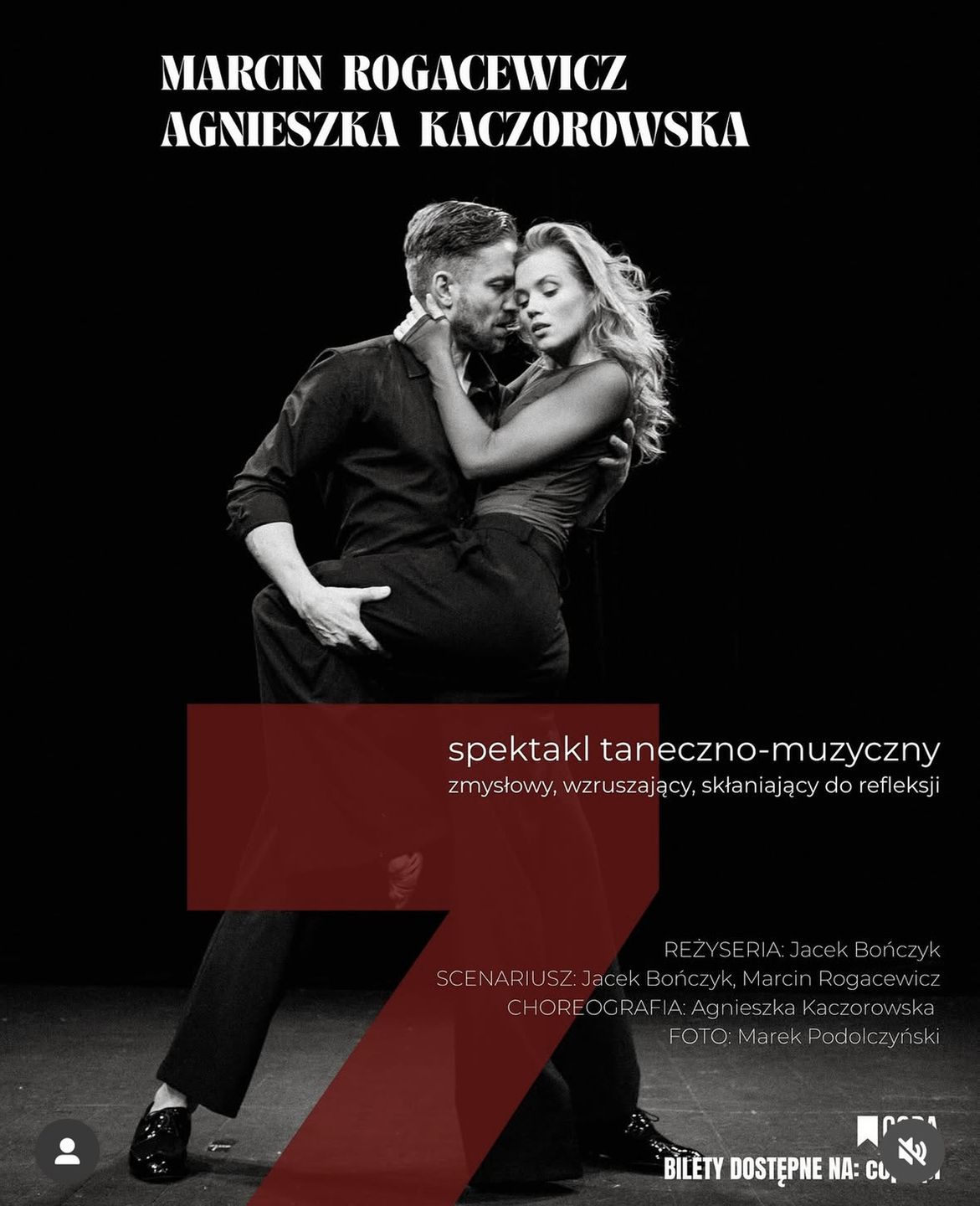 Agnieszka Kaczorowska i Marcin Rogacewicz ogłosili spektakl
