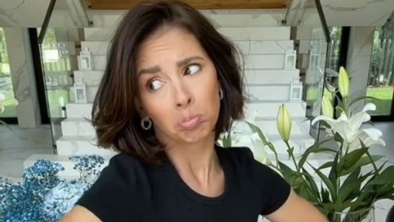 Klaudia Halejcio narzeka na trudy mieszkania w willi