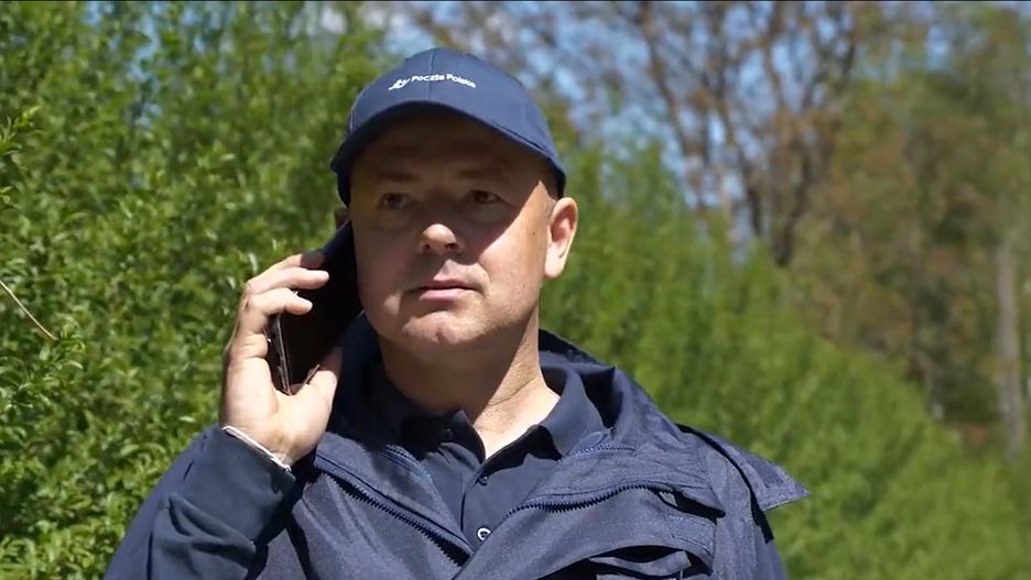 Listonosz-bohater. "Zależało mi, żeby doręczyć paczkę"