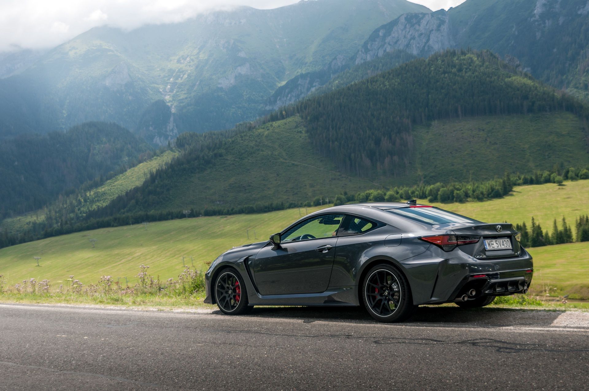 Lexusy w Tatrach