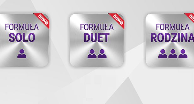 Formuła Solo, Duet i Rodzina w nowej ofercie abonamentowej w Play