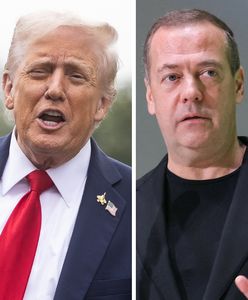Trump ostro o Miedwiediewie. Były prezydent Rosji odpowiada