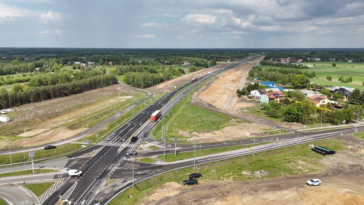 Postęp prac S19 Lublin Lubartów | fot. GDDKiA