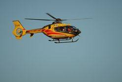 Rybnik. Śmieciarka potrąciła 4-letnie dziecko. Chłopiec z urazem głowy zabrany przez helikopter LPR