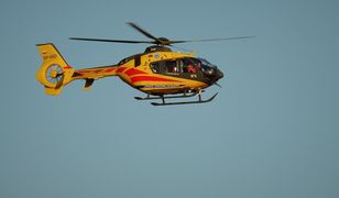 Rybnik. Śmieciarka potrąciła 4-letnie dziecko. Chłopiec z urazem głowy zabrany przez helikopter LPR