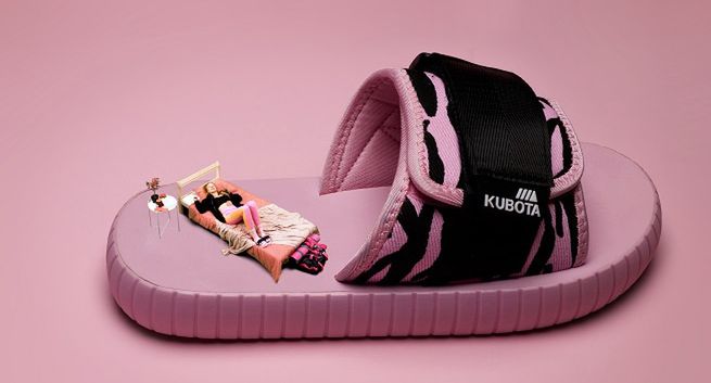 Klapki Kubota z nowym hasłem „Podstawa komfortu"