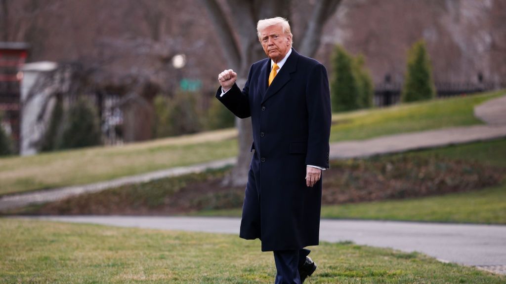 President Trump Departs The White House For Florida
WASHINGTON, DC - MARCH 07: U.S. President Donald Trump walks across the South Lawn to board Marine One at the White House on March 07, 2025 in Washington, DC. Trump is traveling to Mar-a-lago in Palm Beach, Florida. (Photo by Kayla Bartkowski/Getty Images)
Kayla Bartkowski