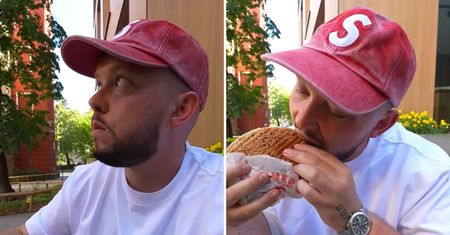 Książulo odwiedził nowy lokal w Sopocie. Po jednym kebabie nie miał wątpliwości. "Idź po więcej"