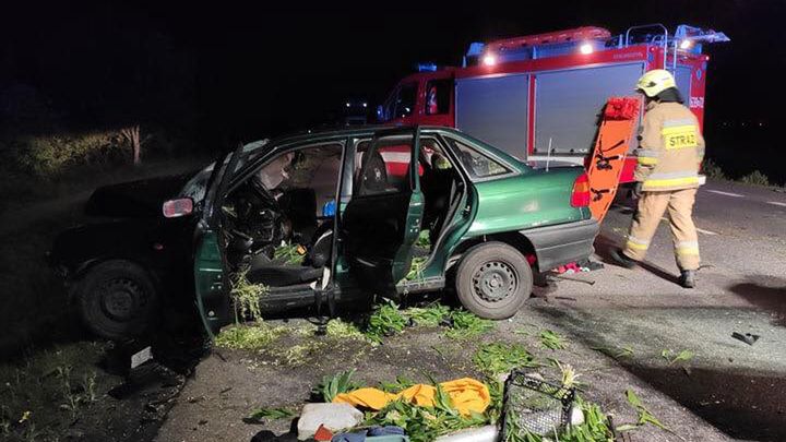 Po wypadku uciekł zostawiając ciężko ranną pasażerkę. Jest w rękach policji.