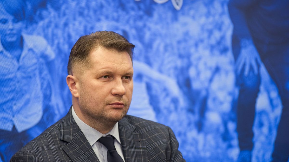 Szef MEiN Przemysław Czarnek 